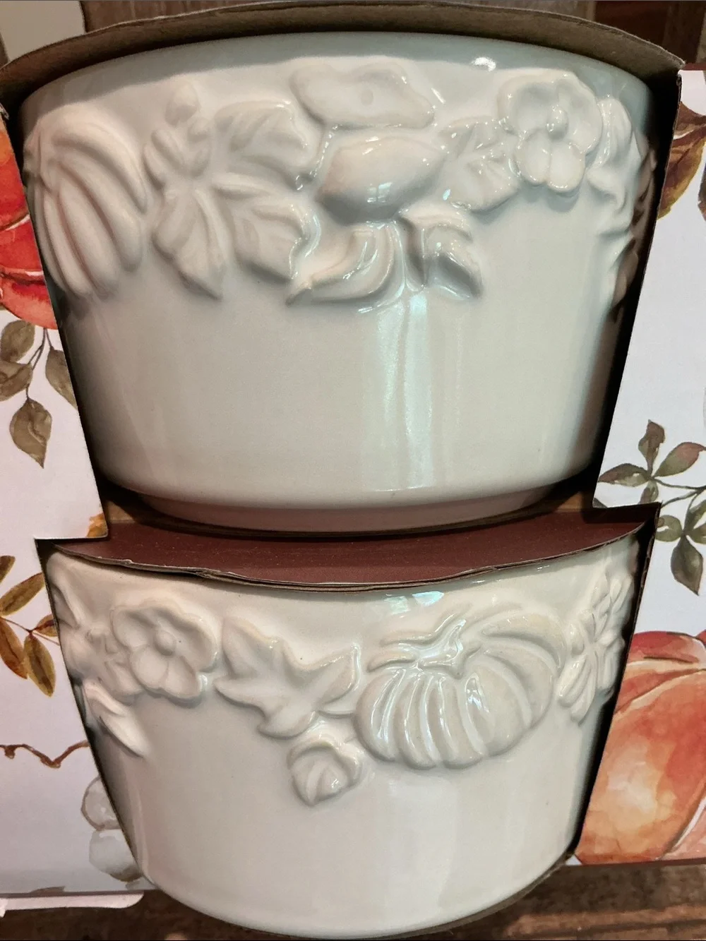 Bakeshop Fall/Autumn Ramekins - Set of 4